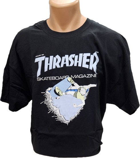 Thrasher Magazine First Cover 1981 T-Shirt - Black / XL - $28.95