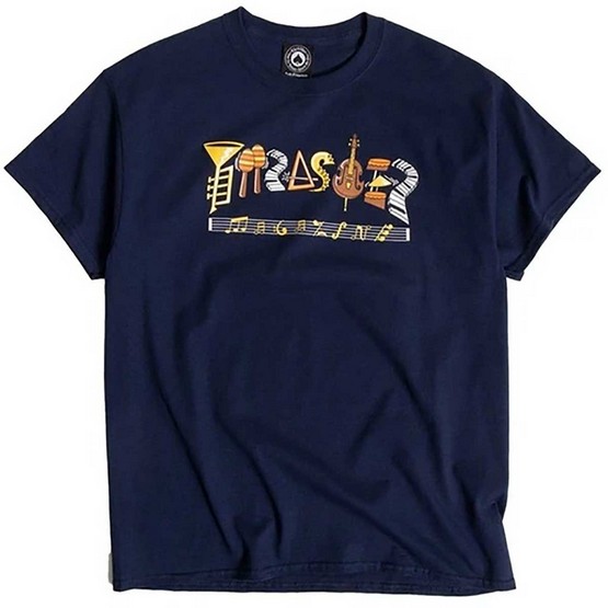 Thrasher Fillmore T-Shirt Navy / Large