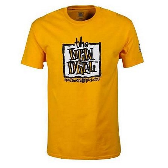 New Deal 30th Anniversary Napkin Logo T-Shirt Gold / LG (image for) New Deal 30th Anniversary Napkin Logo T-Shirt Gold / LG