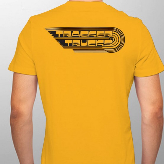 Tracker Trucks Wing T-Shirt Yellow / Large