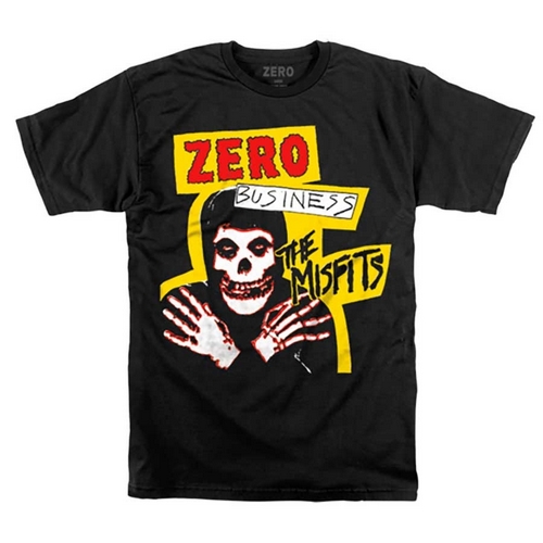 Zero x Misfits Zero Business T-Shirt Black / Large