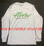 Alva OG Logo Long Sleeve T-Shirt Ash Gray - Green Fade / XXL