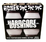 Bones Hardcore Bushings Hard / White (2 Trucks)