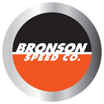 Bronson Speed Co. 2.5" Round Foil Decal (image for) Bronson Speed Co. 2.5" Round Foil Decal