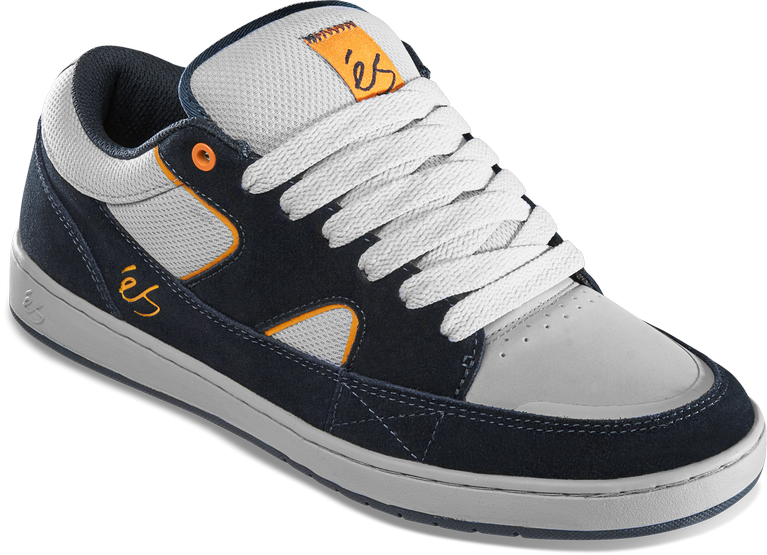 (image for) eS Sophisto Shoes Navy / Grey / Orange Size 08