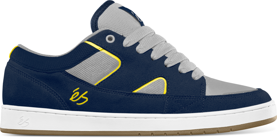 eS Sophisto Shoes Navy / Grey / Yellow 07 (image for) eS Sophisto Shoes Navy / Grey / Yellow 07