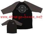 Independent BTG Ring 3/4 Sleeve Raglan T-Shirt Black/Charcoal Sm