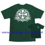 Independent Card T-Shirt Hunter Green / Small