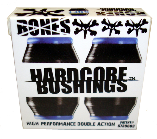 (image for) Bones Hardcore Bushings Soft / Black (2 Trucks)