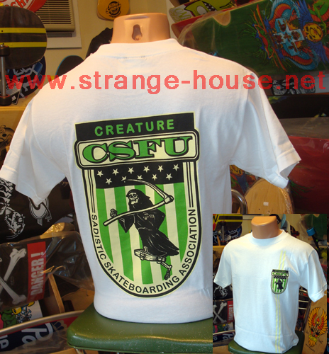 (image for) Creature CSFU Association White T-Shirt / Medium