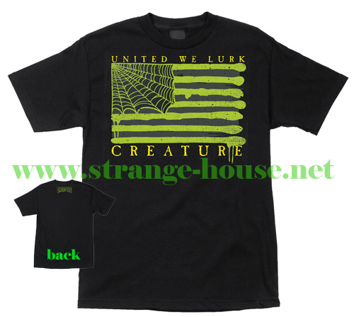 (image for) Creature "Lurk Nation" T-Shirt in Black / Medium