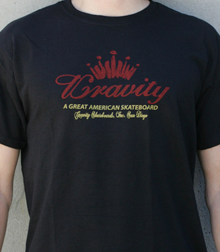Gravity Bud T-Shirt Black / Medium - Click Image to Close