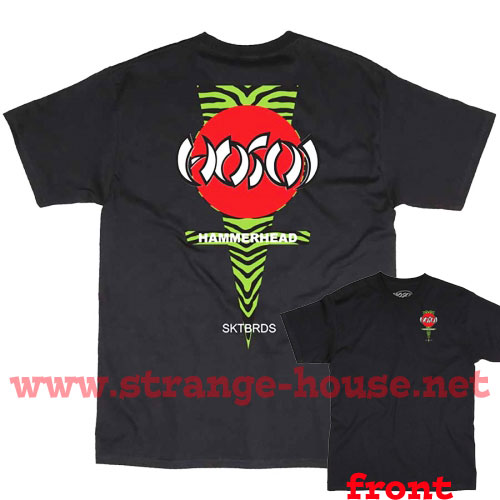 (image for) Hosoi Zebra Hammerhead T-Shirt Black - Small