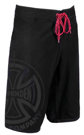 (image for) Indy FN Hot Board Shorts Black on Black Size 28 Waist