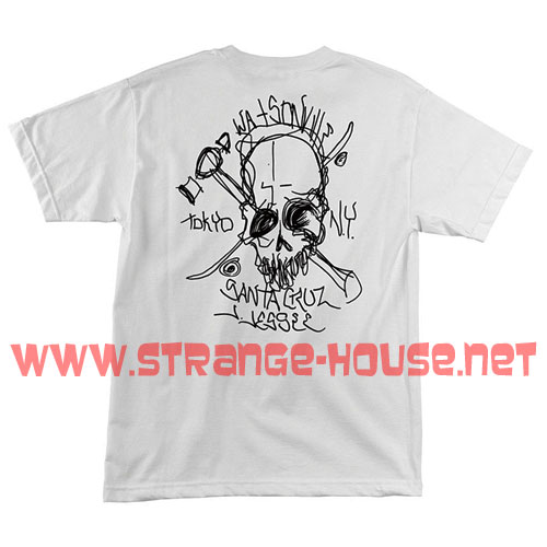 (image for) Santa Cruz Jason Jessee Watsonvillain White T-Shirt / Large