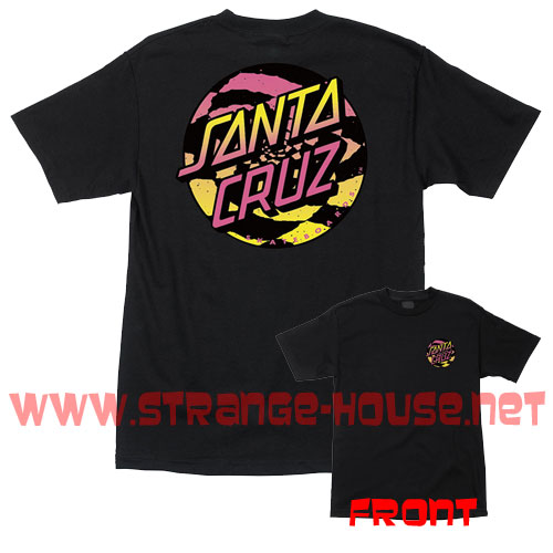 (image for) Santa Cruz Radical Dot Black T-Shirt / XXL