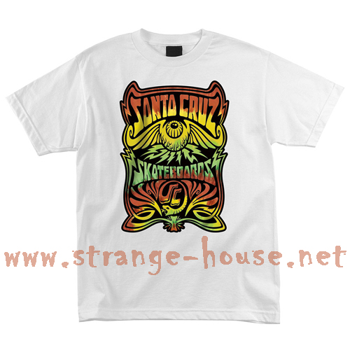 (image for) Santa Cruz Rasta Hallucinate T-Shirt White / X-Large