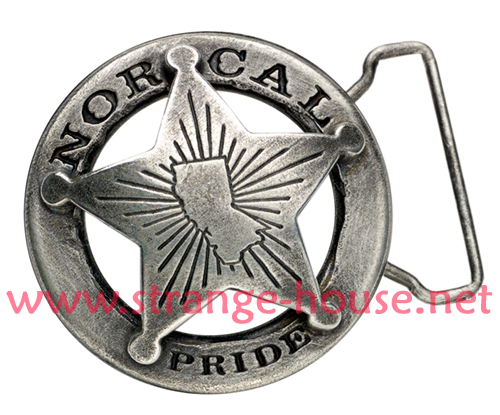 (image for) NorCal "Ride" Badge Belt Buckle