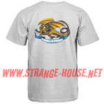 Powell Peralta Oval Dragon T-Shirt / Heather Gray / Small