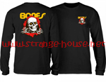 (image for) Powell Peralta Ripper Long Sleeve T-Shirt Black / Medium