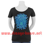 (image for) Santa Cruz Jessee Sun Goddess Slub Crew Girls T-Shirt / Black XL