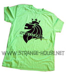 Stedmz Lion Profile T-Shirt / Neon Green - XL