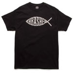 (image for) Thrasher Magazine Fish T-Shirt Black / Medium